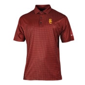 USC Trojans Men's Columbia Cardinal SC Interlock Club Master Polo